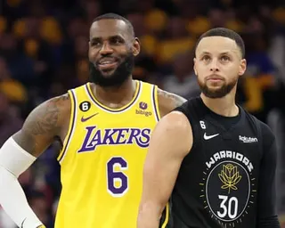 LeBron James and Stephen Curry are old rivals but they have come closer in recent years
