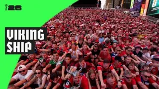 Norway fans in Time Square
