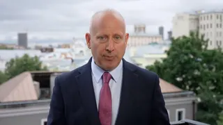 BBC Russia editor in a suit