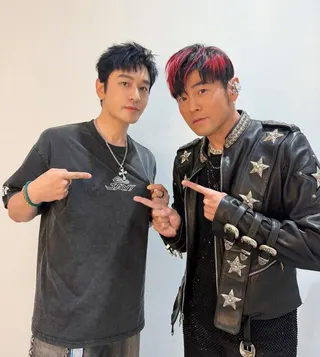 黃曉明羨慕周杰倫「娶到這麼好的老婆」。(取材自微博)