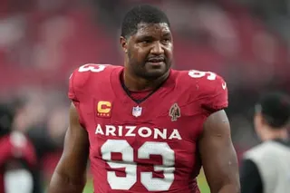 Calais Campbell played with the Arizona Cardinals before signing a one-year, $5.5m contract with the Baltimore Ravens in April.