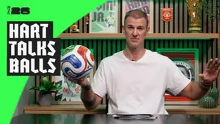 Joe Hart with the Trionda ball