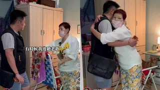 田路路(右)成為賓賓哥的資助個案。(取材自賓賓哥臉書)