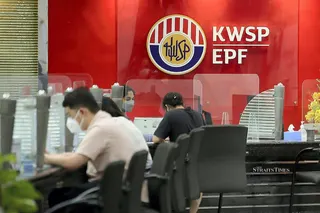 EPF contributions are split into three accounts, with 10 per cent allocated to the Flexible Account for short-term withdrawals. - NSTP FILE PIC