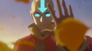 Avatar Aang from the new Last Airbender movie