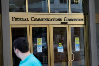 The headquarters of the Federal Communications Commission in Washington. Photo: Reuters