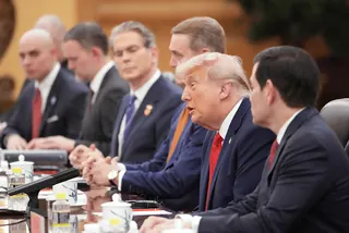 美國總統川普針對對台軍售案恐成為談判籌碼。 圖：達志影像/美聯社