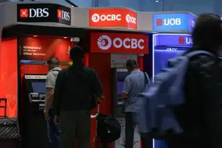DBS shares rise 1.4% to hit an intraday high of S$70.04 within the first few seconds of trading on Thursday.