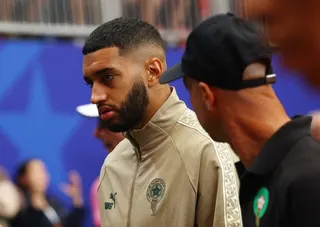 賽巴里因大腿後側肌群傷勢未癒，將正式缺席對陣衛冕軍法國的關鍵大戰。（路透）