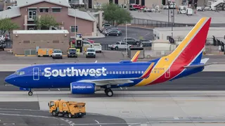 Southwest 737 Taxiing