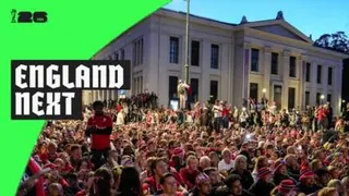 Norway fans in Oslo