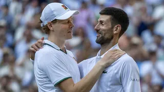Jannik Sinner and Novak Djokovic
