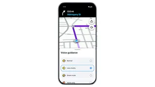 <em>You can adjust voice prompts to be “less chatty.”</em>