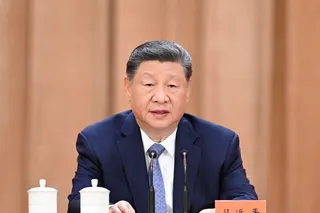 President Xi Jinping attends a 
meeting honouring science and technology projects and experts at the Great Hall of the People in Beijing on July 8. Photo: Xinhua