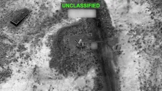 Explosions at an unknown location following what US Central Command (Centcom) said were strikes on Iran. The screengrab was taken from a video released on 12 July 2026.