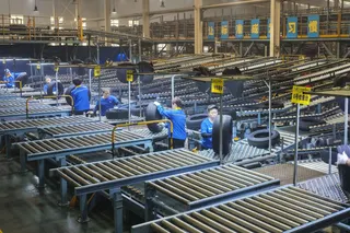 The EU recently imposed anti-dumping duties on Chinese tyres. Photo: Xinhua