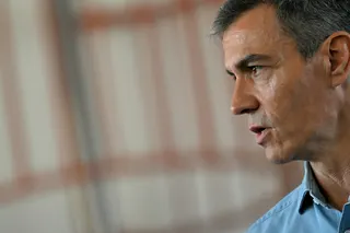 Pedro Sanchez’s wife, Begona Gomez, is also under investigation over alleged influence peddling. — AFP pic