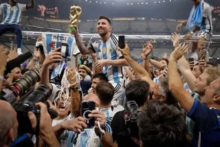 Messi lifts the World Cup after an extraordinary final in Qatar four years ago
