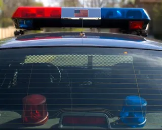 a police car