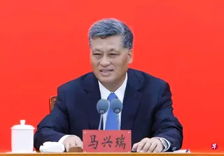 中共政治局原委员、新疆维吾尔自治区原党委书记马兴瑞落马三个月后被开除党籍和公职。 （互联网）