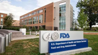 FILE - The Food and Drug Administration campus in Silver Spring, Md., is seen, Oct. 14, 2015. (AP Photo/Andrew Harnik, File)