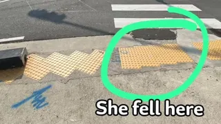 前空姐路边滑倒术后离世 陆交局：正更换防滑性更佳导盲砖
