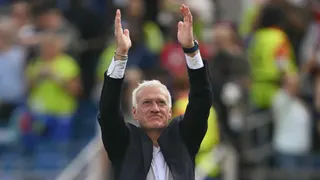 Coach Didier Deschamps takes charge of his last game for France against England