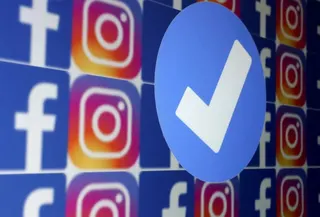Social media users shared screenshots of the system disruption notice for Facebook and Instagram. REUTERS FILE PIC