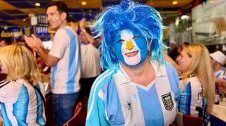 Fans light up NYC’s Little Argentina ahead of Spain World Cup final clash
