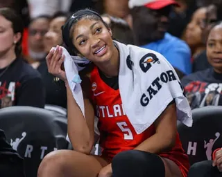 Angel Reese is in her first season with the Atlanta Dream