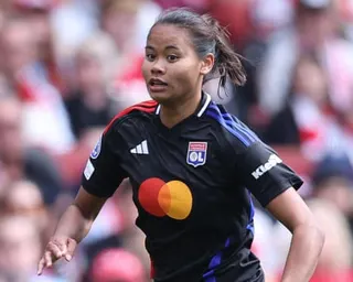 Alice Sombath pictured playing for OL Lyonnes in the Women's Champions League last year.