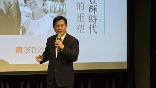 台外交部長林佳龍。(記者黃婉婷／攝影)