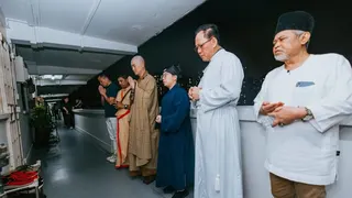 麟谷峇鲁命案后 居民与宗教领袖举行跨宗教祈祷