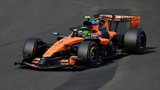McLaren's Lando Norris during Hungarian Grand Prix qualifying
