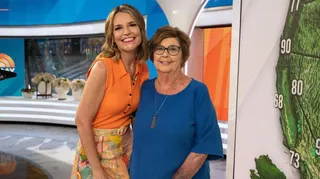 Savannah Guthrie and mother Nancy Guthrie on Thursday, June 15, 2023