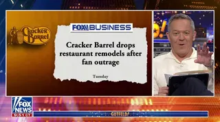 Gutfeld!: Troubled restaurant chain Cracker Barrel has decided to abandon all remodeling plans