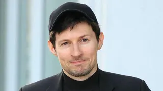 Telegram founder Pavel Durov wearing a baseball cap