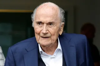 Former FIFA President Sepp Blatter