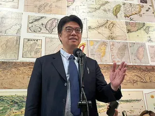 陸委會主委邱垂正。記者張鈺琪／攝影