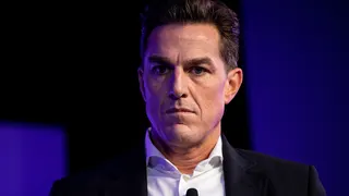 Andrew Wilson, chief executive officer of Electronic Arts Inc. (EA), listens during the Wall Street Journal Tech Live global technology conference in Laguna Beach, California, U.S., on Monday, Oct. 21, 2019. The event brings together investors, founders, and executives to foster innovation and drive growth within the tech industry. Photographer: Martina Albertazzi/Bloomberg via Getty Images