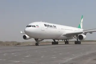 Mahan Air has been under US sanctions since 2011 over its alleged support for Iran’s Islamic Revolutionary Guard Corps. Photo:
Reuters