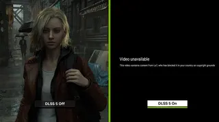 Nvidia Dlss 5 Announcement Video And Copyright Strike Claim Dlss 5 On Off