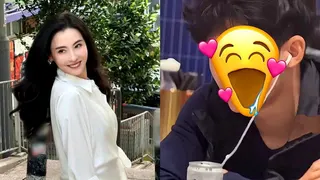 張柏芝為為長子Lucas（謝振軒）歡慶19歲生日。（取材自微博）