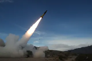 The US Army conducting live fire tests of the Army Tactical Missile System (ATACMS) at the White Sands Missile Range in New Mexico. Photo: AFP/John Hamilton/US Department of Defence