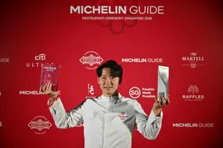 Shusuke Kubota, executive chef of Loca Niru clinched The Michelin Guide Young Chef Award.