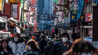 全东信向大阪地方法院申请“准自己破产”，其影响正以夜生活繁华街区为中心持续扩大。（法新社档案照）