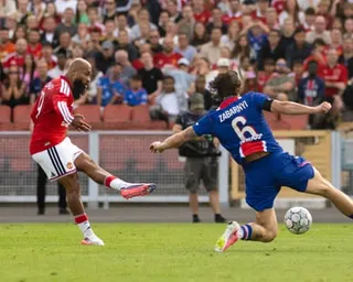 Bryan Mbeumo scored for Manchester United against Paris Saint-Germain