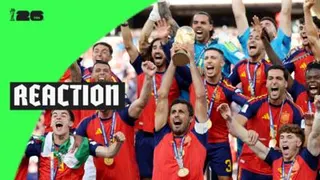 Spain lifting the Fifa World Cup