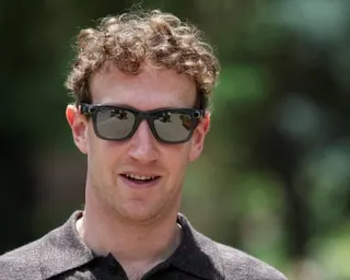 mark zuckerberg in dark glasses