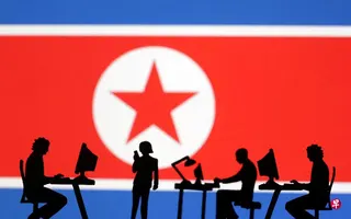 韩国网络安全公司Genians说，朝鲜黑客组织已把AI模型和工具纳入网络攻击的流程之中。 （路透社）